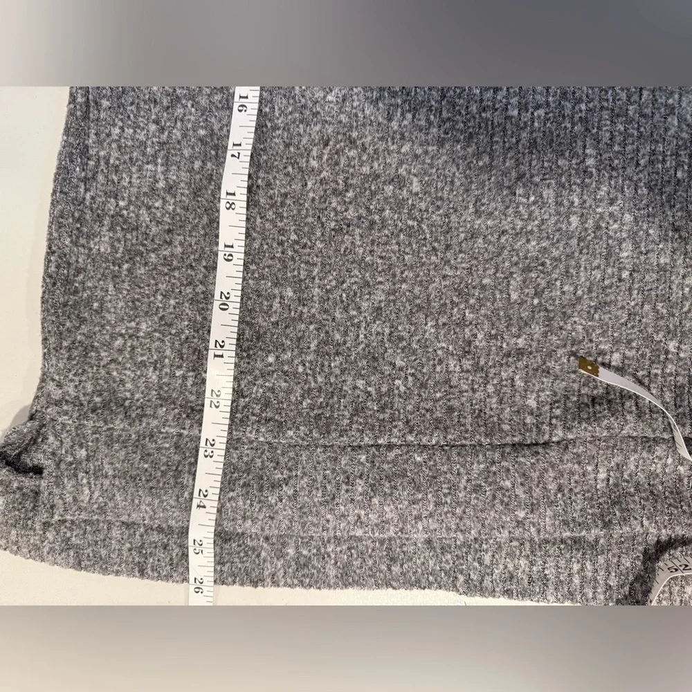 don’t.stop.believing Grey Sweater with Buttons, Size L